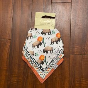 Copper pearl Buffalo bibs